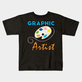 Graphic Artist Kids T-Shirt